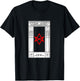 Thelema Portal Unicursal hexagram symbol - Crowley Magick T-Shirt - T-Shirt | Black