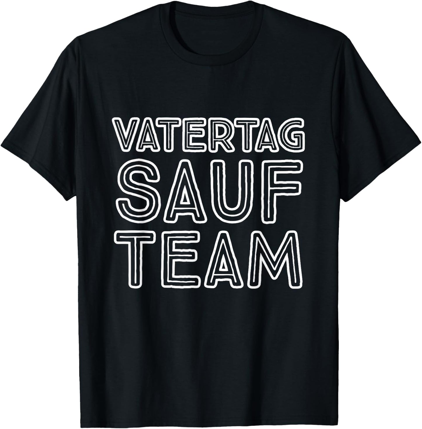 Herren Vatertag Papa | Bier trinken Party Jungstour Männertrip T-Shirt - T-Shirt | Black