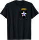 2nd Infantry Division Patch with Ranger Tab - 2nd ID T-Shirt - T-Shirt | Black