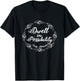 Emily Dickinson Shirt Literary Gifts Inspirational Positive T-Shirt - T-Shirt | Black