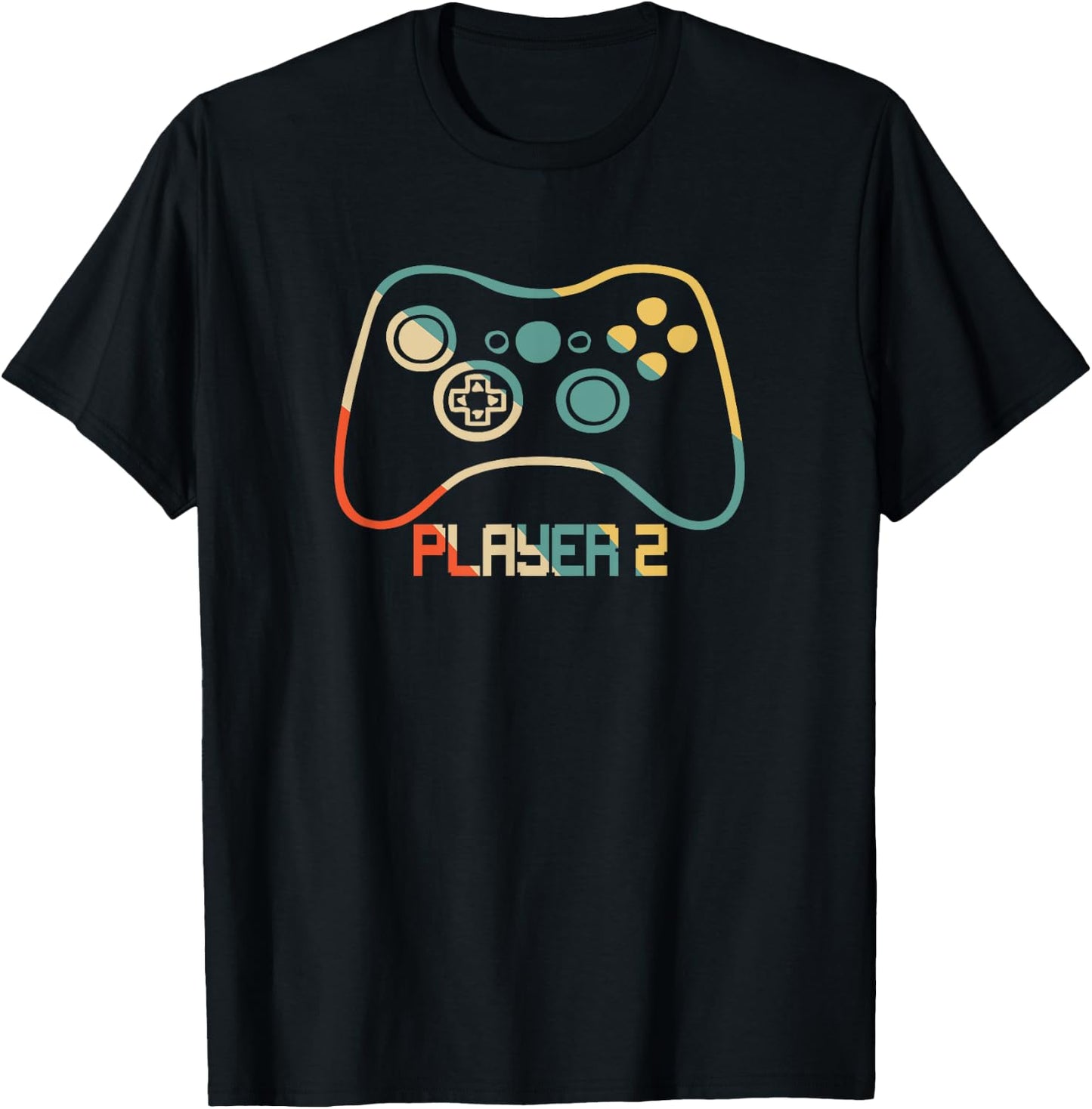 Matching Gamer for Dad, Mom & kids Player 1,2,3 T-Shirt - T-Shirt | Black