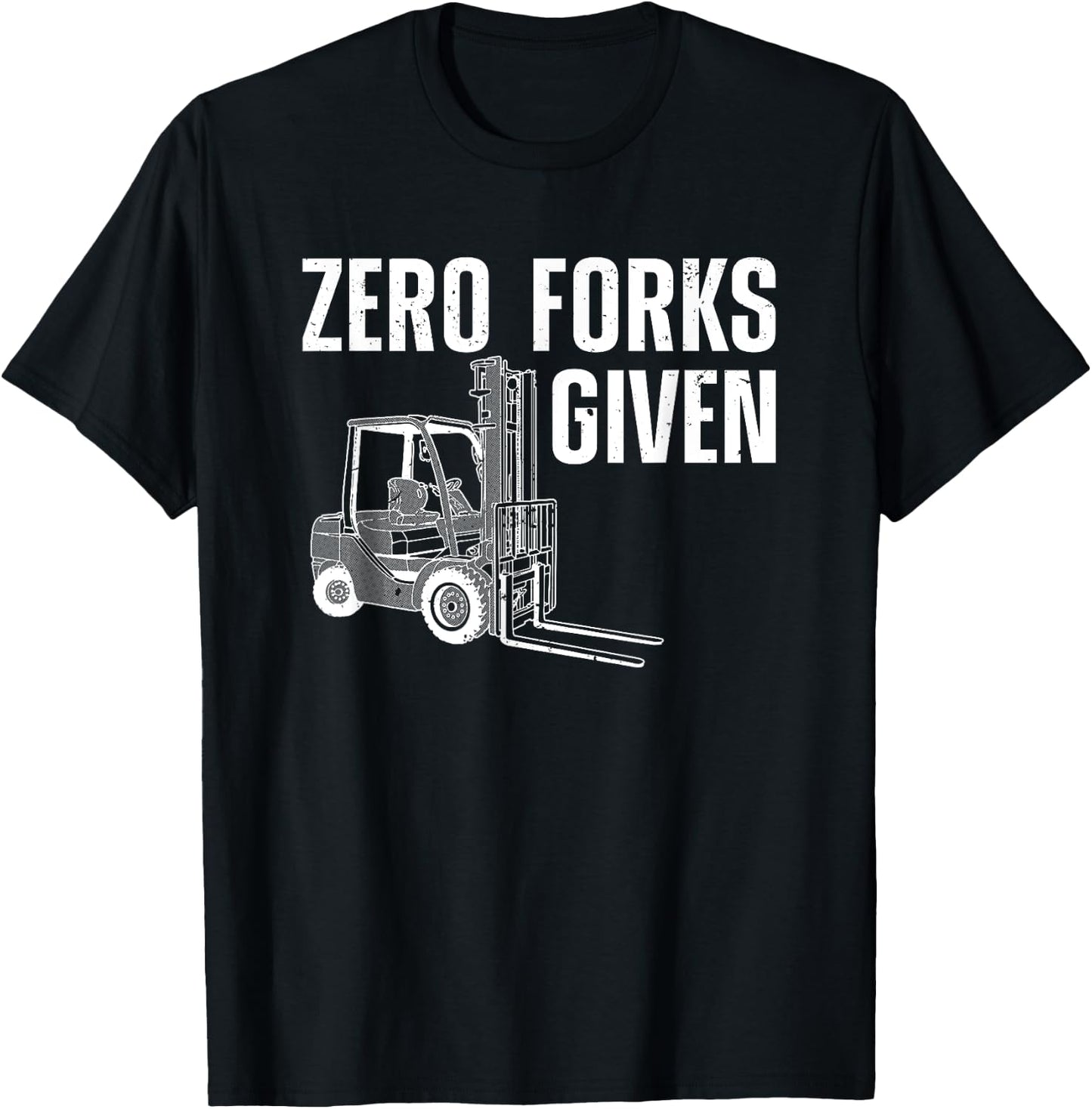 Funny Forklift Driver Art Women Forklift Operator T-Shirt - T-Shirt | Black