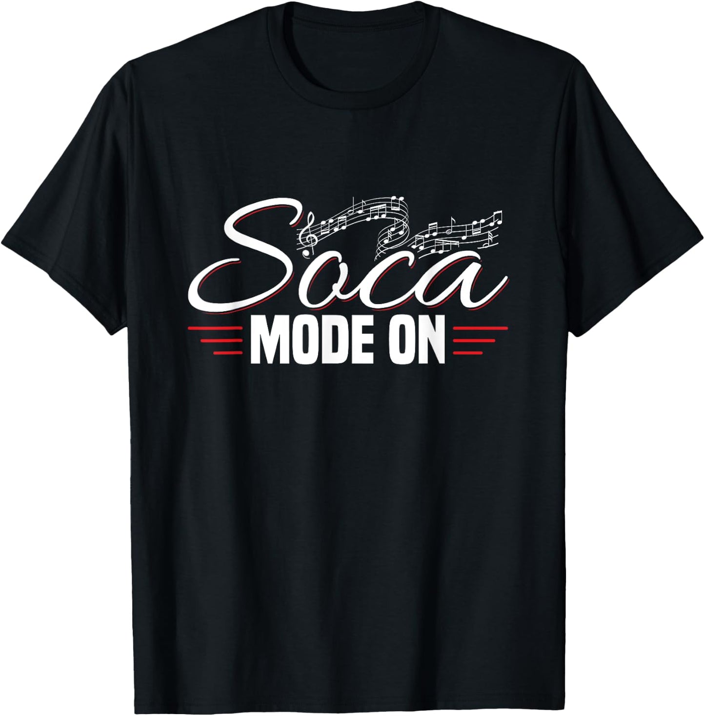 Soca Mode On Design for a Soca festival lover T-Shirt - T-Shirt | Black