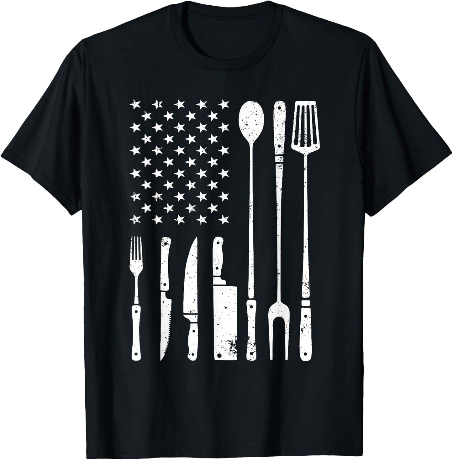 Cool BBQ Grilling Design Women Barbecue Meat Smoker T-Shirt - T-Shirt | Black