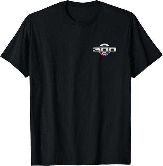 Chrysler 300 Dare To Drive (Front/Back) , Black, S T-Shirt - T-Shirt | Black