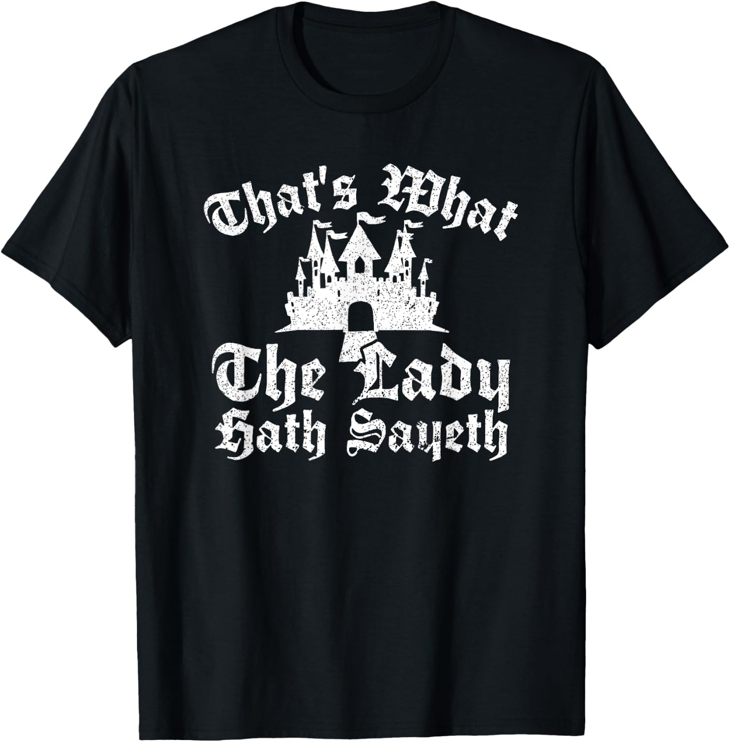 Ren Fair Renaissance Knight Cosplay Lover Funny Costumes T-Shirt - T-Shirt | Black