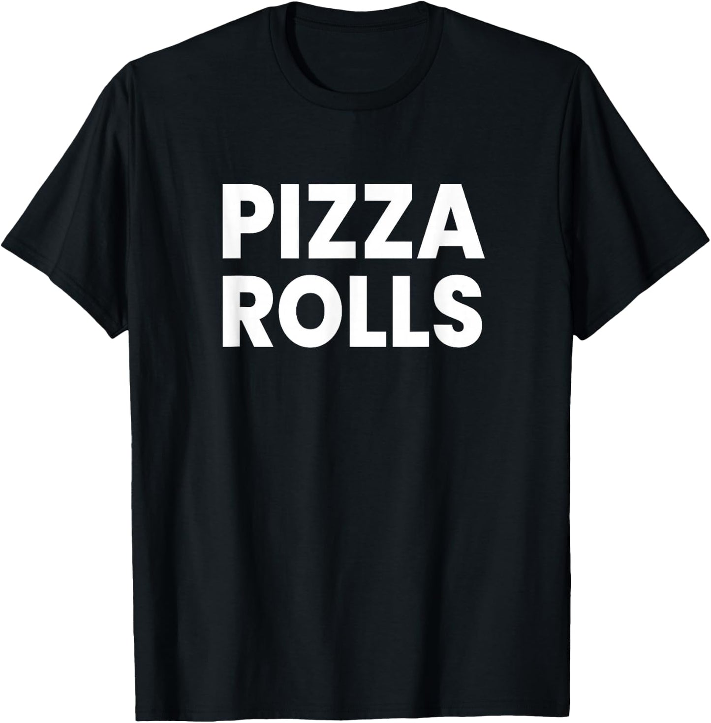 Pizza Rolls T-Shirt - T-Shirt | Black