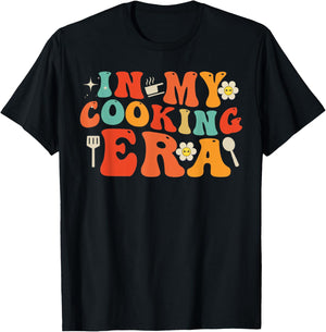 In My Cooking Era for Mama T-Shirt - T-Shirt | Black