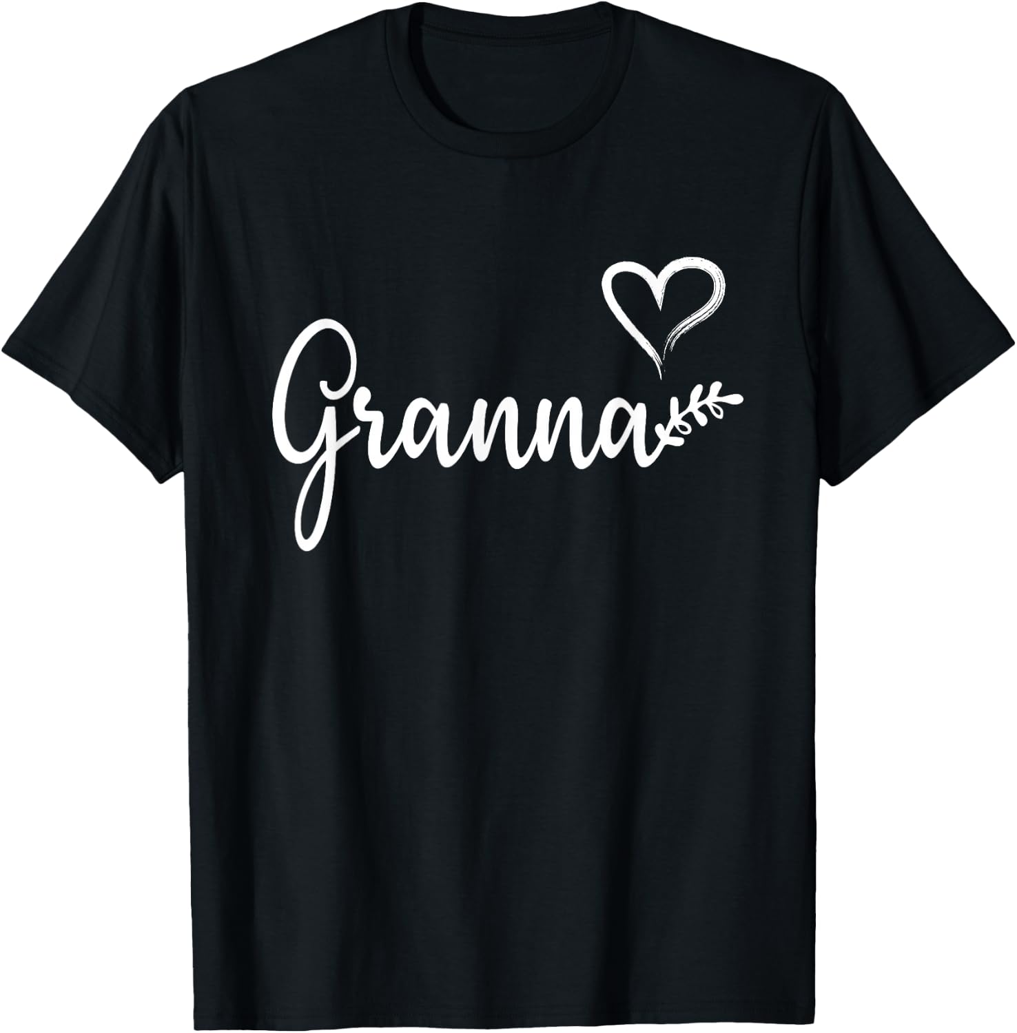 Granna Grandma Birthday Christmas Women Gifts T-Shirt - T-Shirt | Black