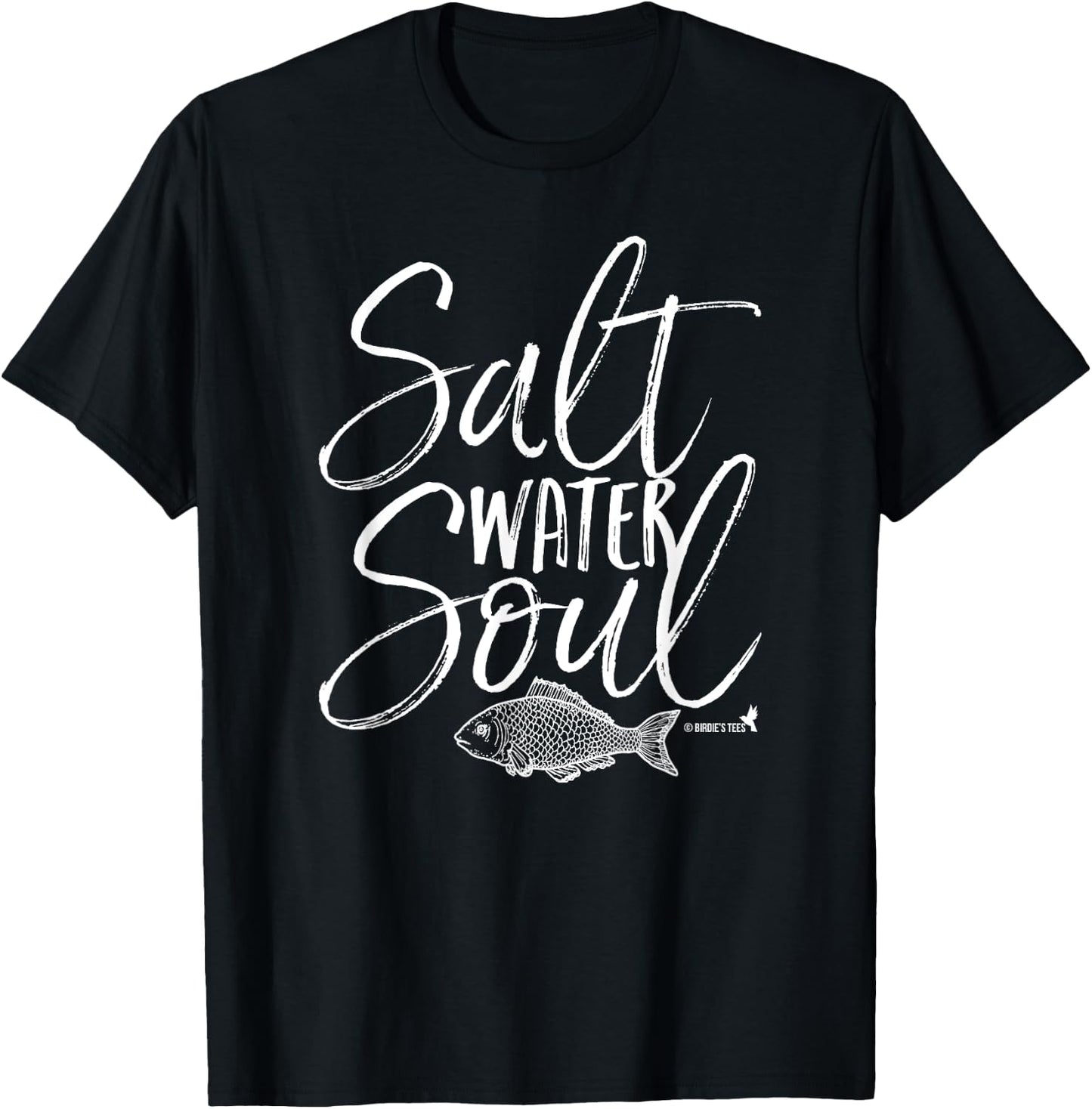 Saltwater Soul! T-Shirt - T-Shirt | Black