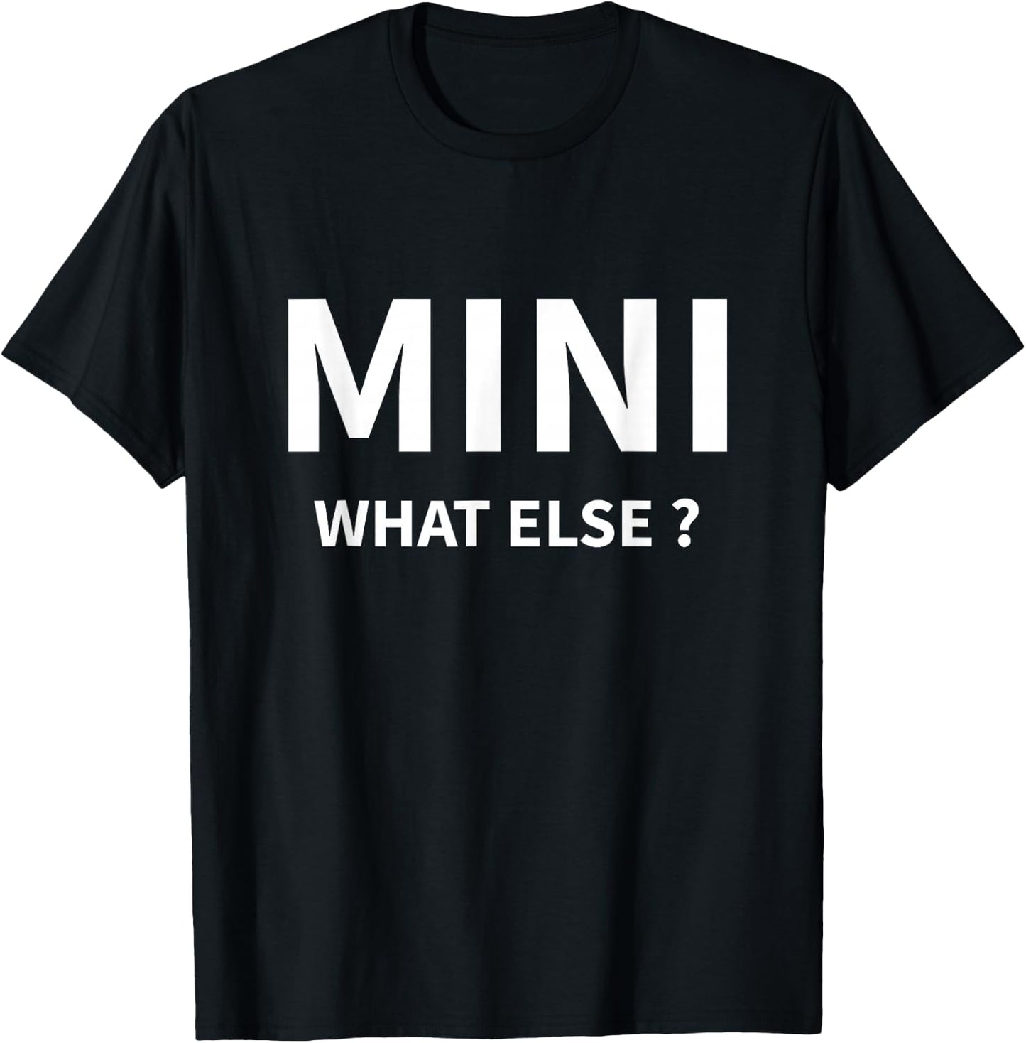 Mini What Else? Die Autogemeinde weiß Bescheid ! T-Shirt - T-Shirt | Black
