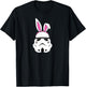 Amazon Essentials Star Wars Stormtrooper Spring Easter Bunny Ears T-Shirt - T-Shirt | Black