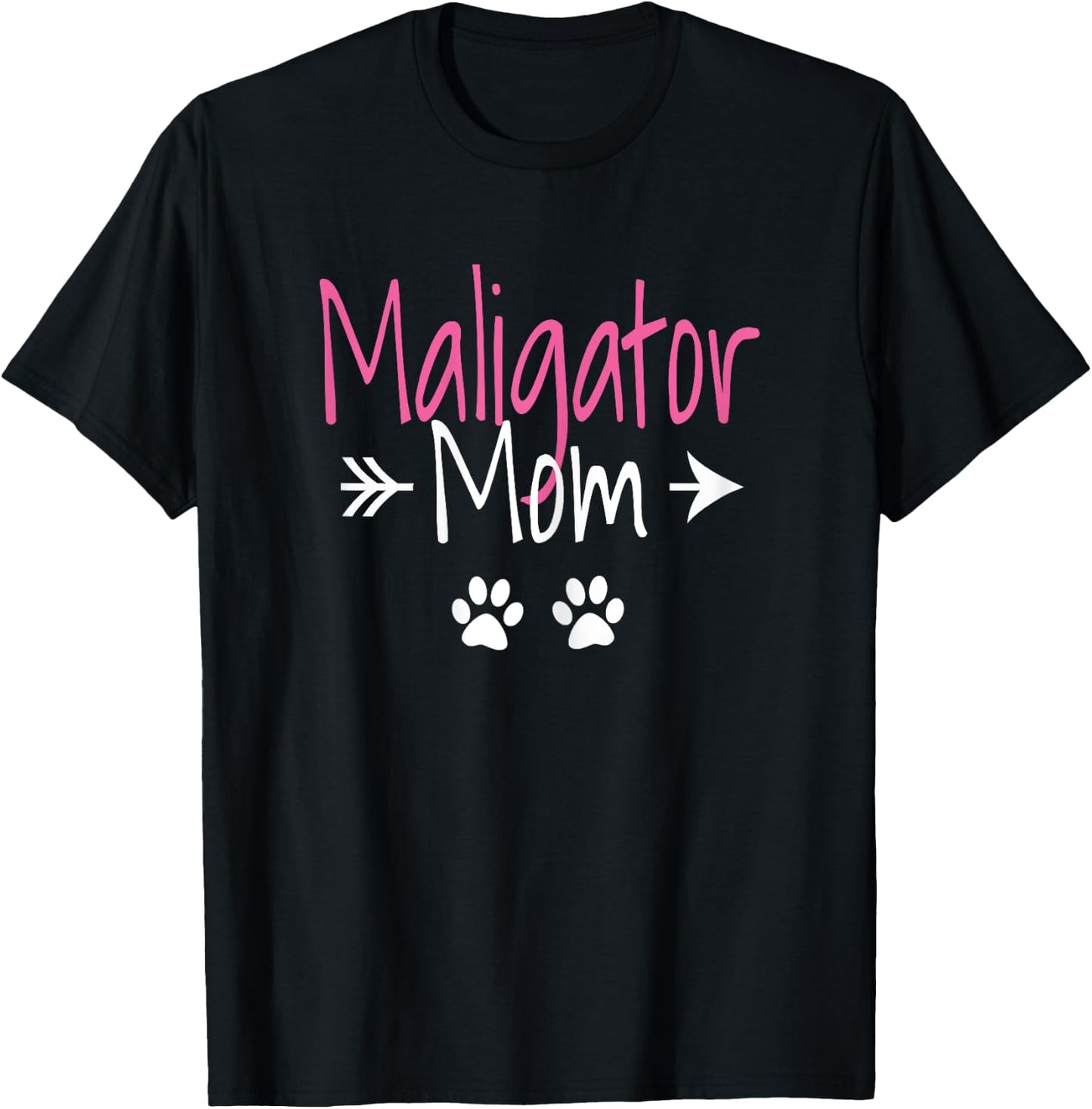 Maligator Mom Funny Belgian Malinois Dog Lover T-Shirt - T-Shirt | Black