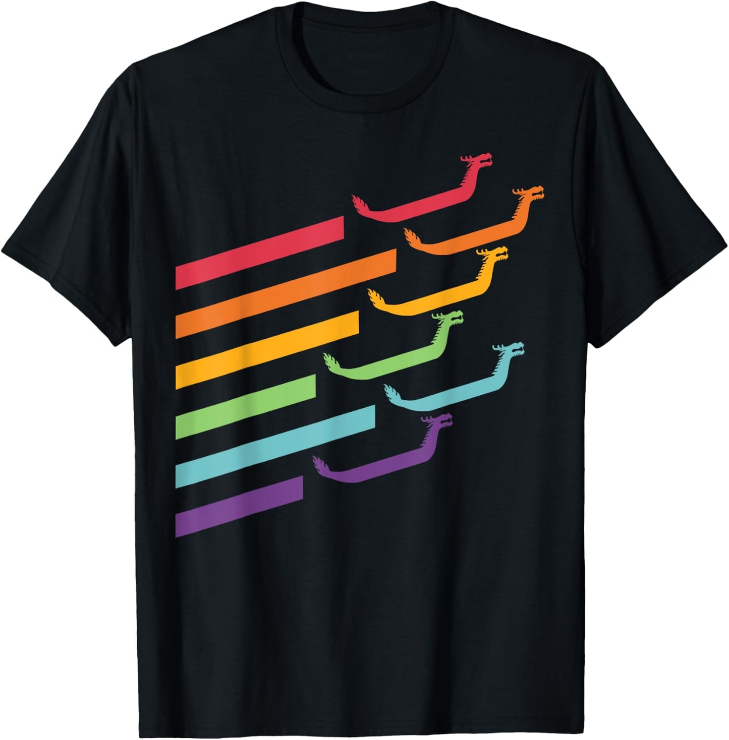 Dragon Boat Racing T-Shirt - T-Shirt | Black