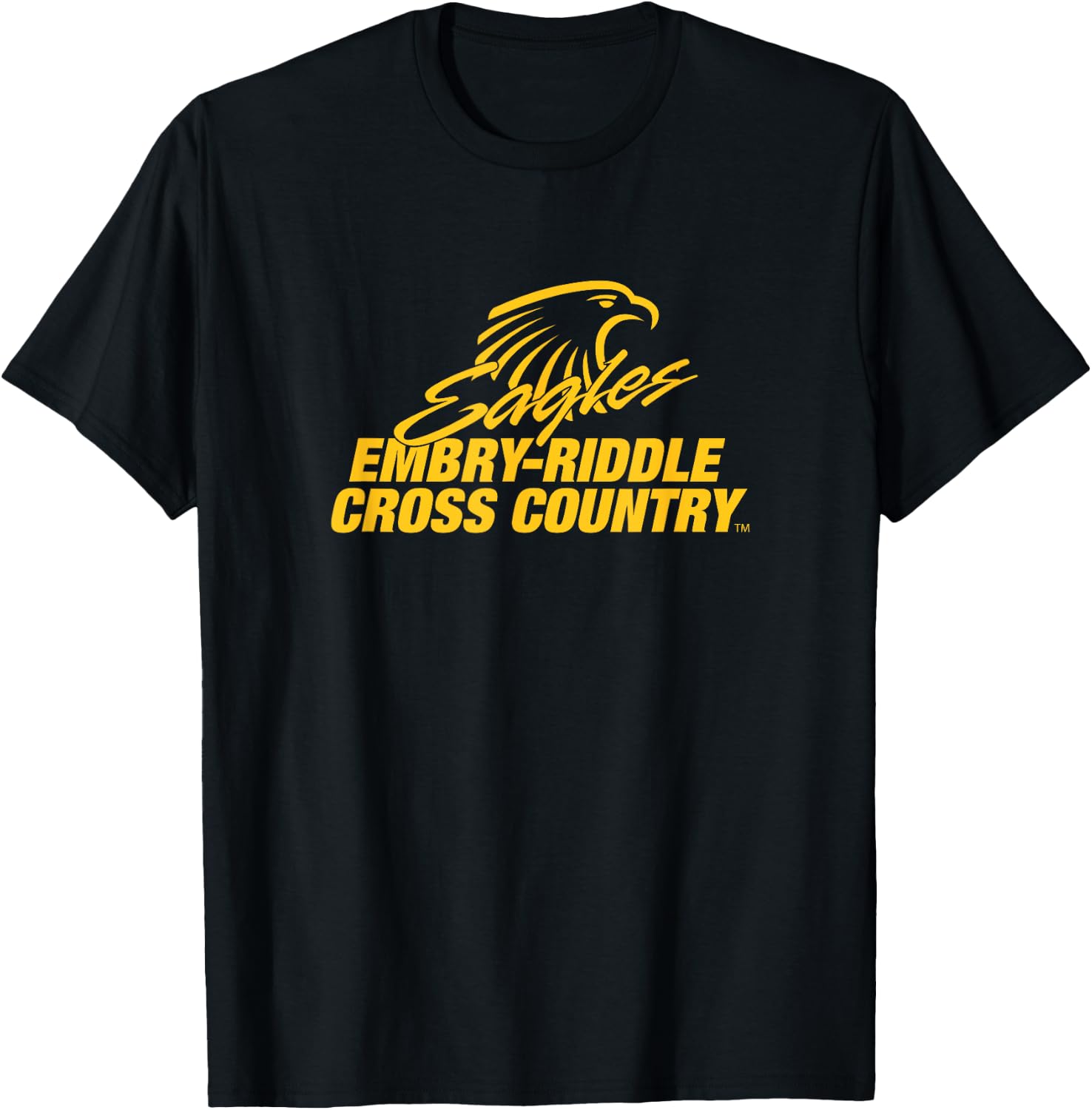Embry-Riddle Aeronautical Eagles Cross Country Sports Fan T-Shirt - T-Shirt | Black