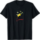 Limone Zitronen Design, Illustration Sommer Obst Motiv T-Shirt - T-Shirt | Black