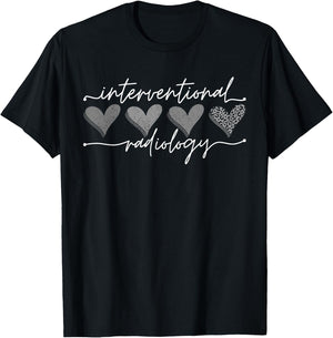 Interventional Radiology Nurse Practitioner IR Nursing T-Shirt - T-Shirt | Black