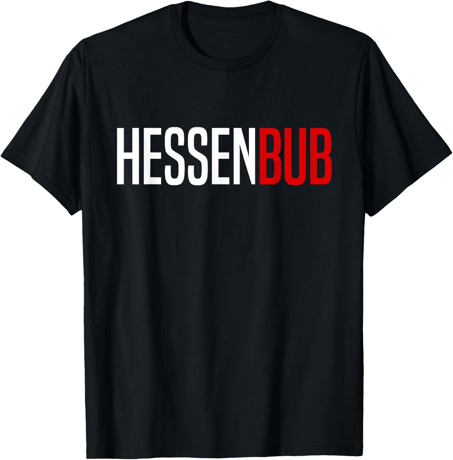 Hessen Bub Hessischer Dialekt Hessisch Hessen T-Shirt - T-Shirt | Black