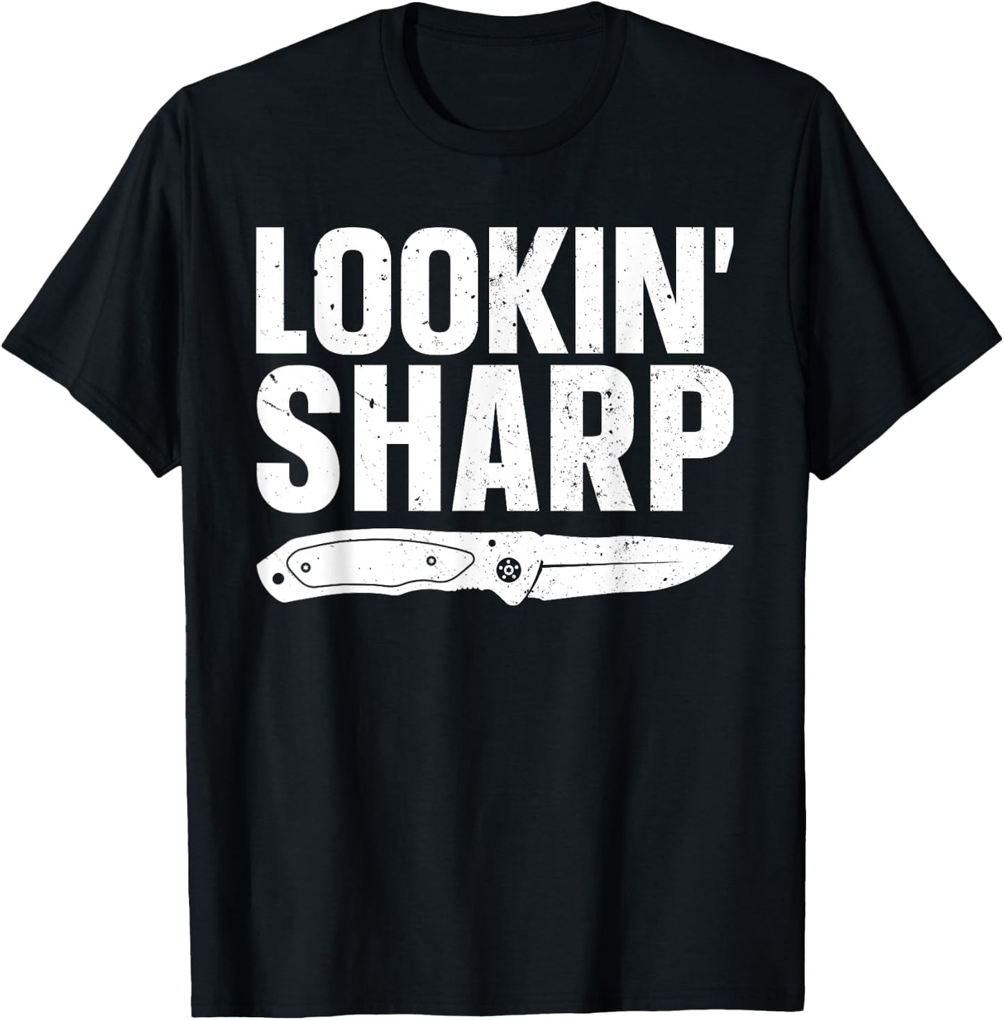 Pocket Knife Art Women Knife Lover Knife Collector T-Shirt - T-Shirt | Black