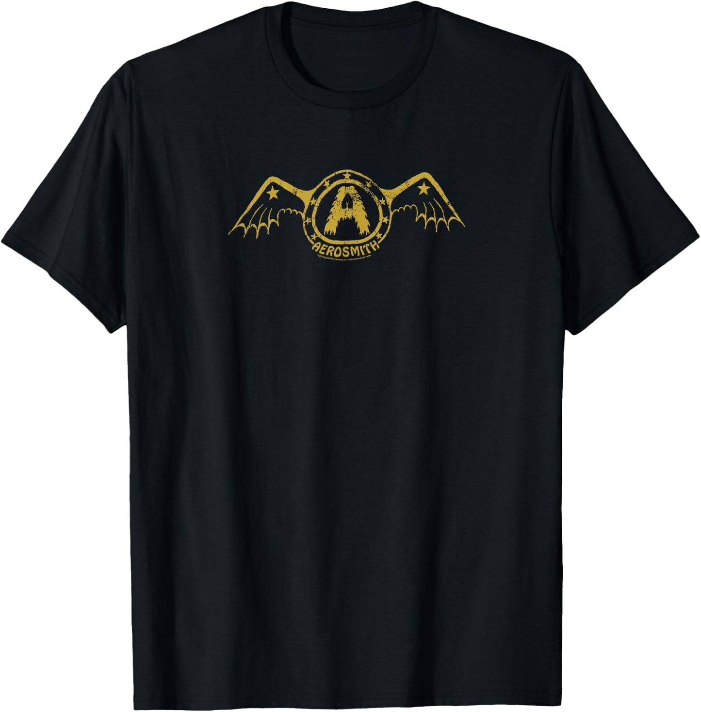 Aerosmith - Golden Wings T-Shirt - T-Shirt | Black