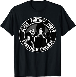 Black Power Panther Party Civil Rights Supporter 1966 T-Shirt - T-Shirt | Black
