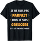 Name Si Gregoire Humour Gregoire , Black, S T-Shirt - T-Shirt | Black