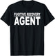 Fugitive Recovery Agent Bounty Hunter Bail Enforcement T-Shirt - T-Shirt | Black