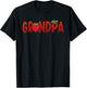 Funny Grandpa Strawberry Summer Fruit - Great Father's Day T-Shirt - T-Shirt | Black