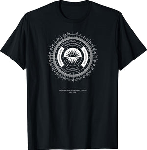 The calendar of the first people FRINGE T-Shirt - T-Shirt | Black