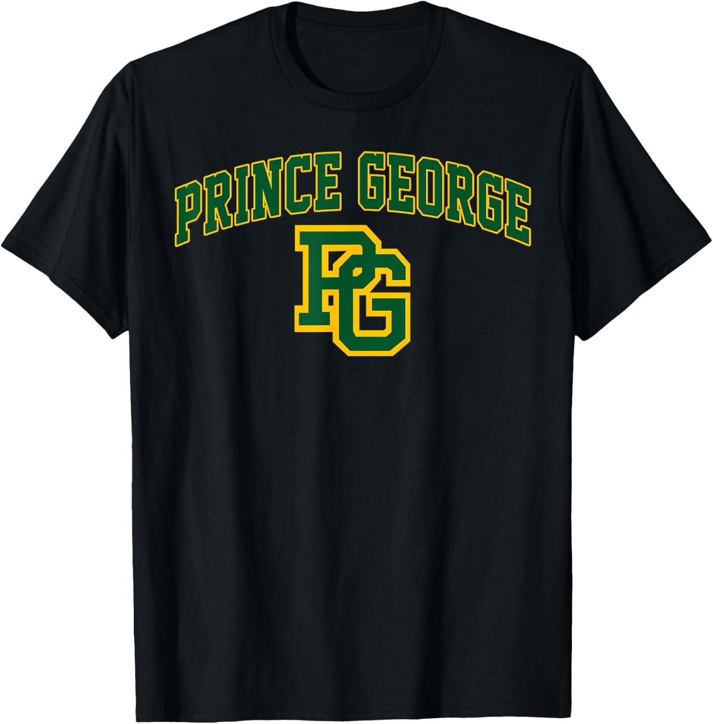 Prince George High School Arch Vintage Design Women T-Shirt - T-Shirt | Black