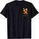MS Day Multiple Sclerosis Back Front Nobody Fights Alone T-Shirt - T-Shirt | Black