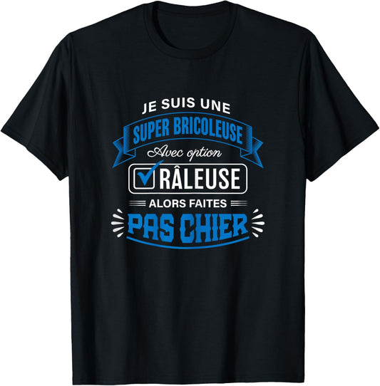 Super Bricoleuse So Make Cheap Woman DIY , Black T-Shirt - T-Shirt | Black