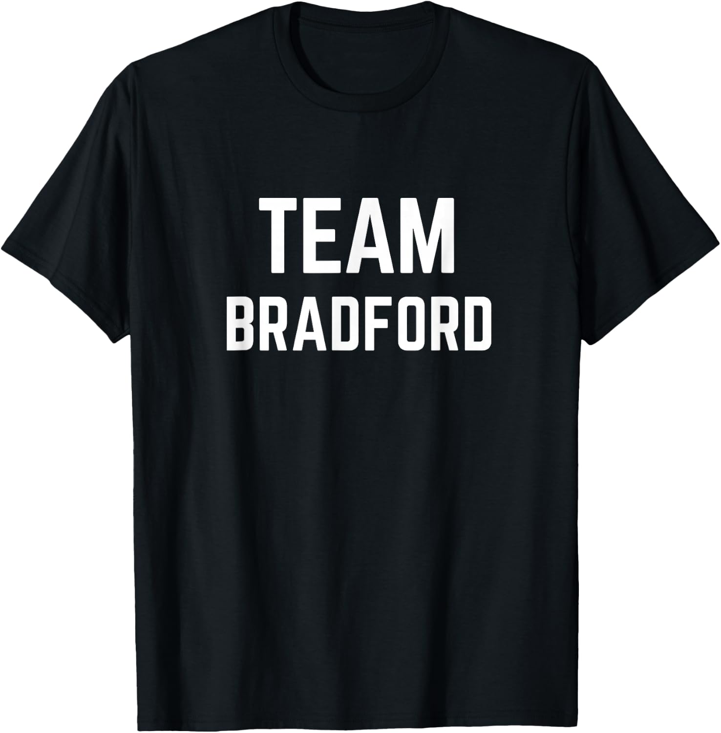 Team Bradford | Freund Familie Fan Club Support T-Shirt - T-Shirt | Black