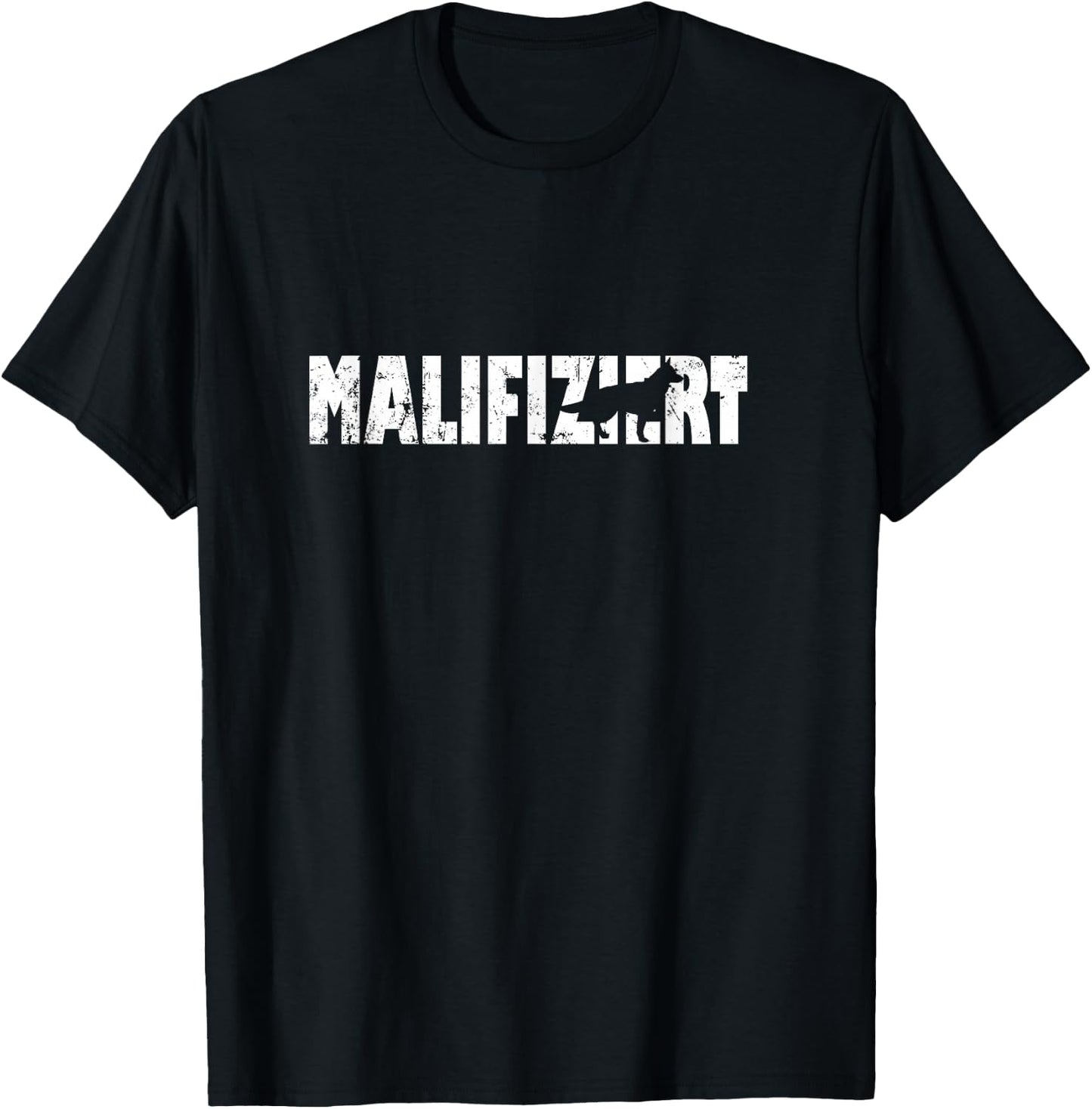 Malifiziert Belgian Malinois IGP Hundesport Hunde Spruch T-Shirt - T-Shirt | Black