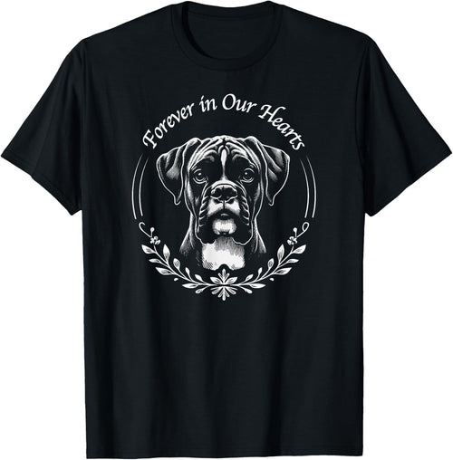 Boxer Forever in Our Hearts Dog Memorial
