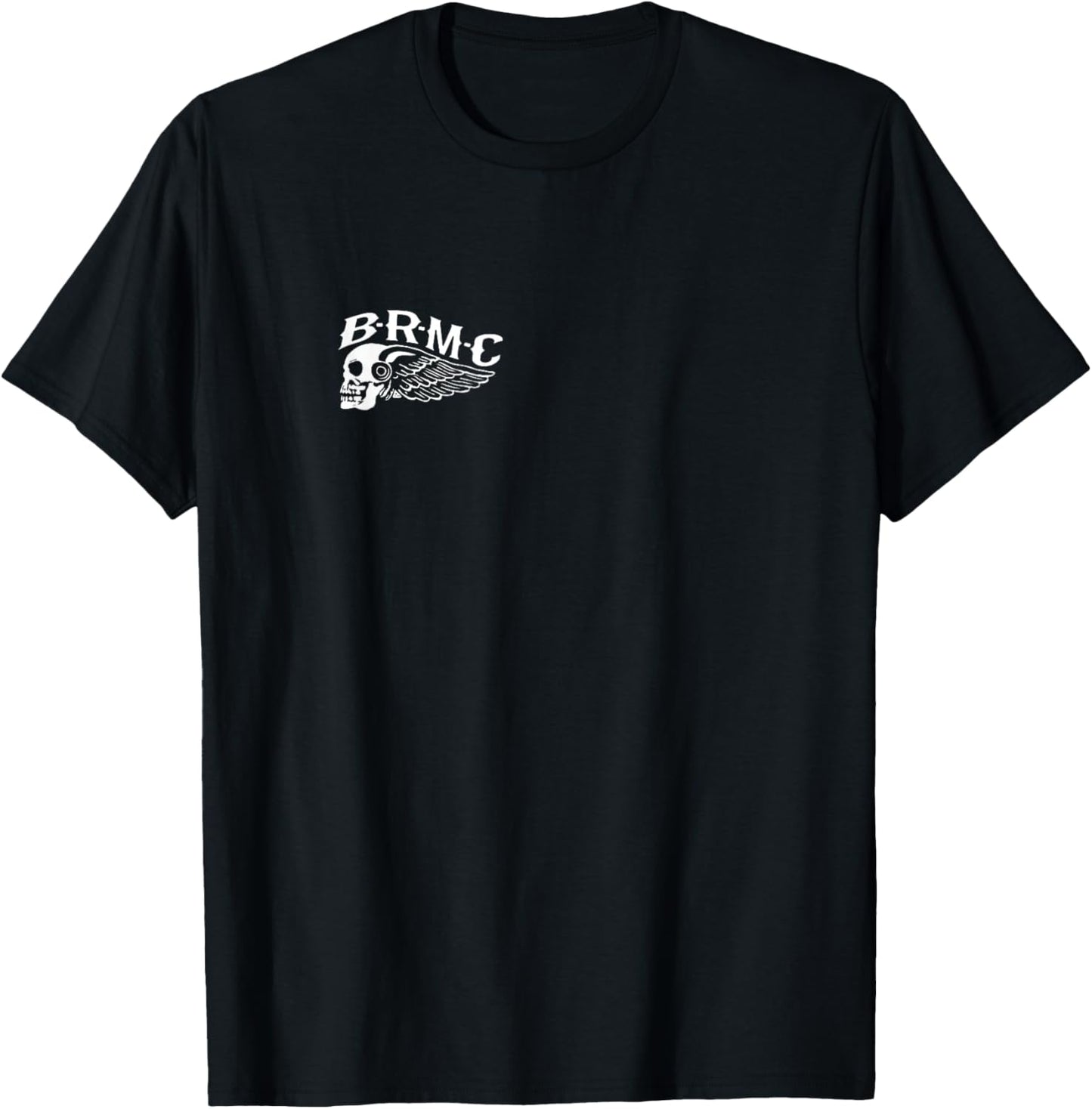 Black Rebel Motorcycle Club Wing Skull Logo , Black, S T-Shirt - T-Shirt | Black