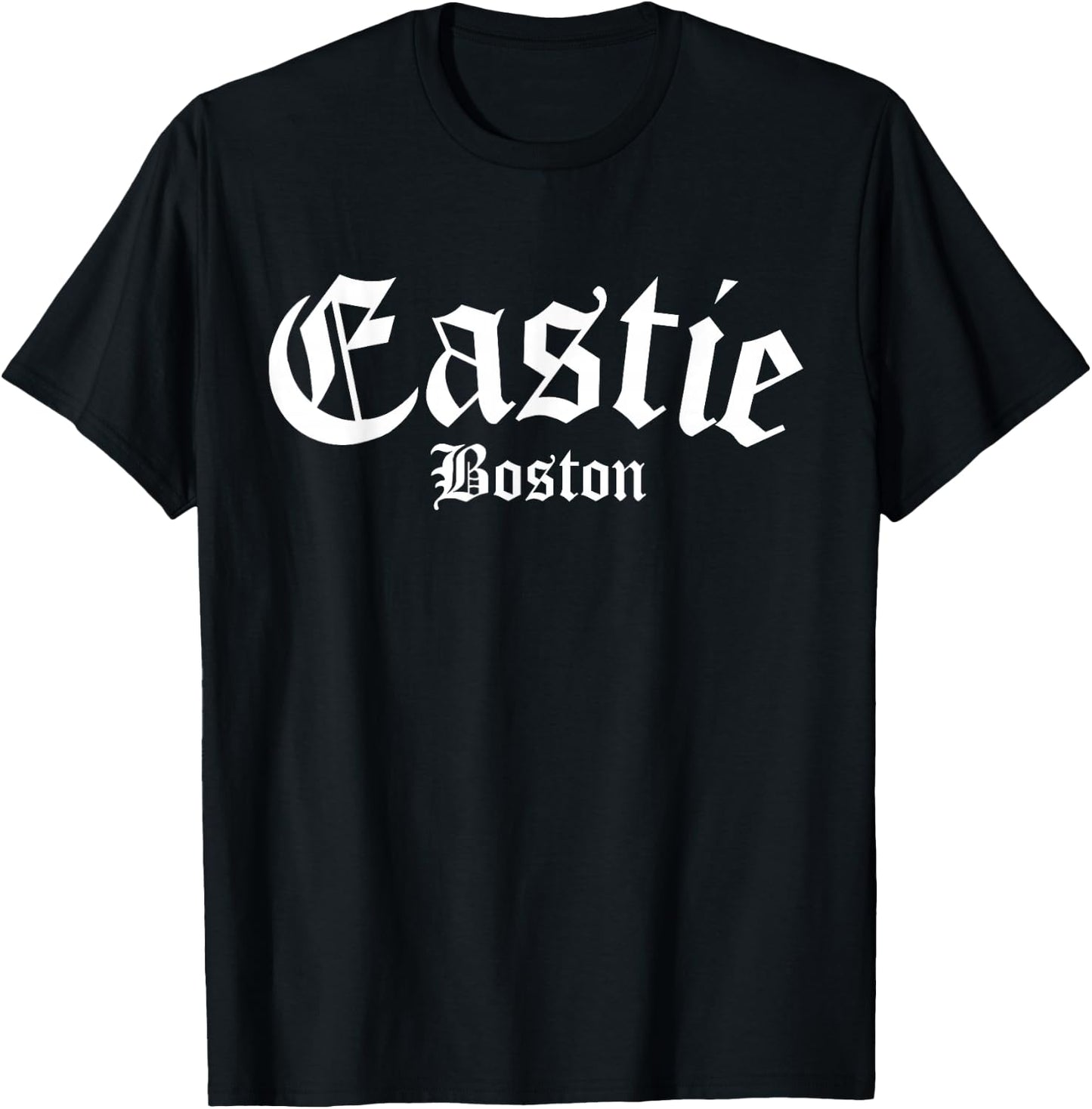 Eastie Boston Massachusetts Vintage, East Boston Eastie T-Shirt - T-Shirt | Black