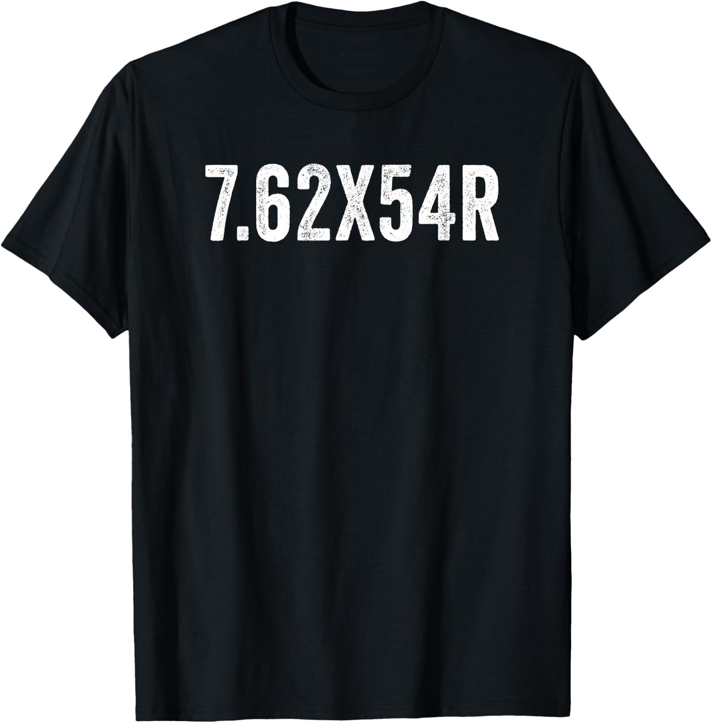Mosin Nagant 7,62 x 54R Kaliber Russian Rifle T-Shirt - T-Shirt | Black