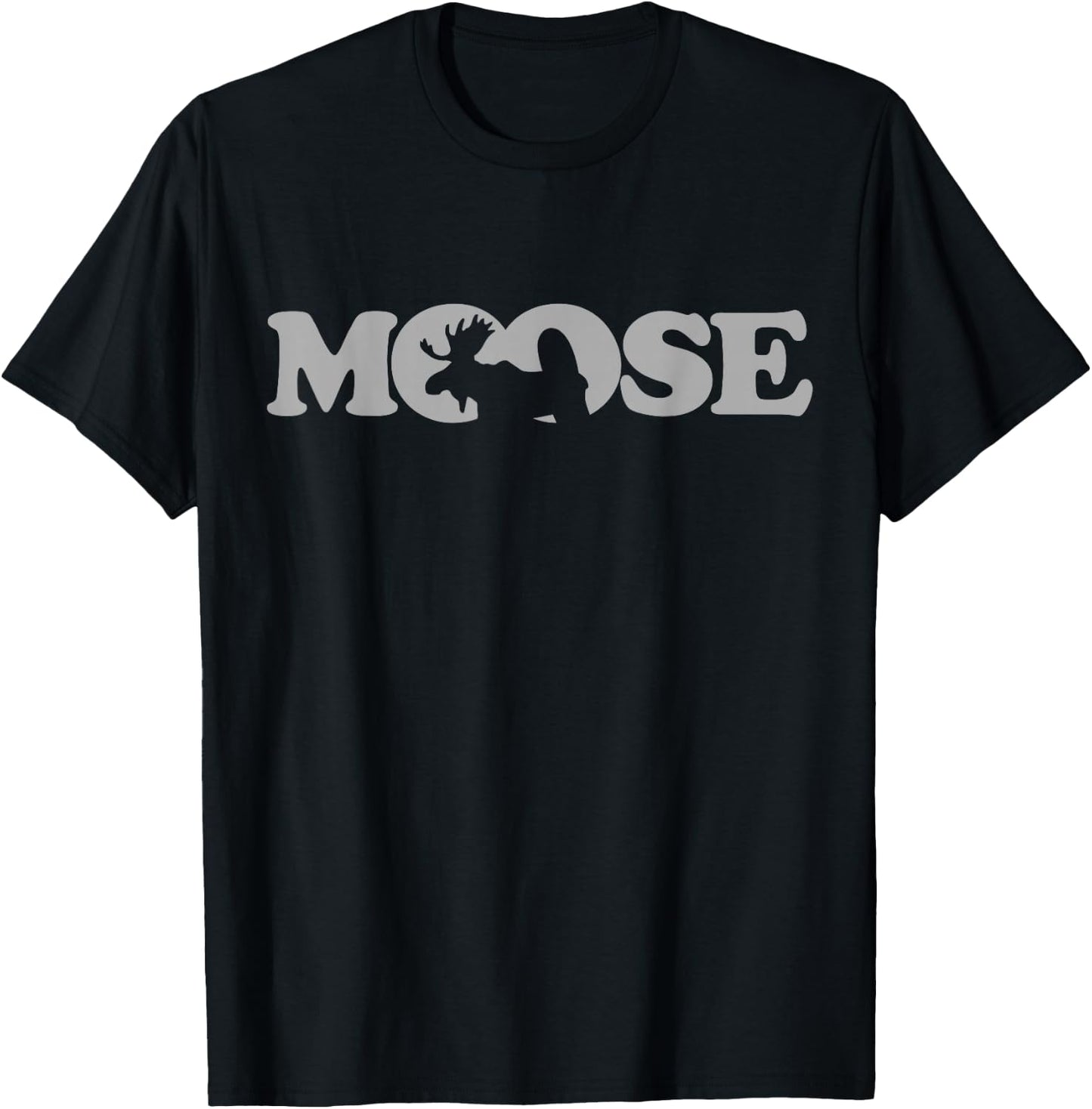 Moose Lover Apparel - Moose T-Shirt - T-Shirt | Black