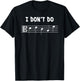 Alto Clef I Don’t Do DECAF for Viola Players T-Shirt - T-Shirt | Black