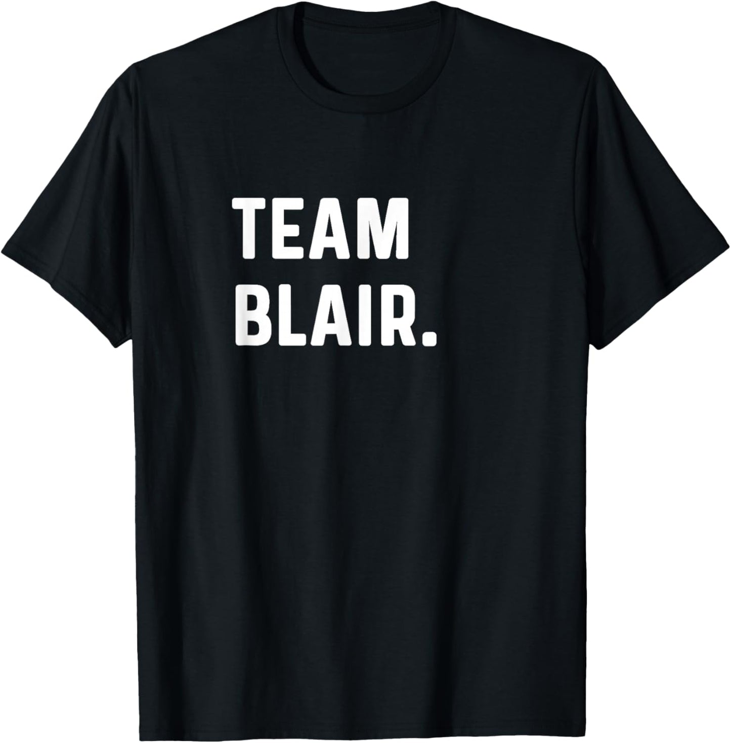 Team Blair - Name T-Shirt - T-Shirt | Black