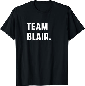 Team Blair - Name T-Shirt - T-Shirt | Black