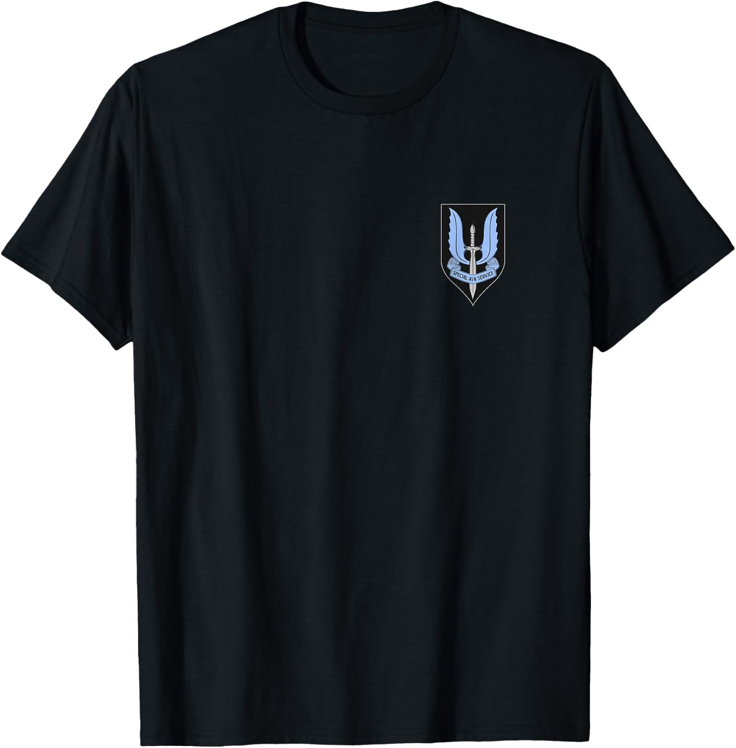 NZSAS New Zealand Special Force Air Regiment BACKPRINT T-Shirt - T-Shirt | Black