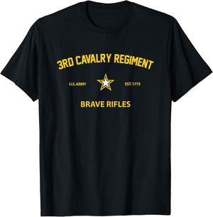 3rd Cavalry Regiment T-Shirt - T-Shirt | Black