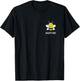 Daddy Bee Family Matching Cute Funny Yellow Smile Face Bee T-Shirt - T-Shirt | Black
