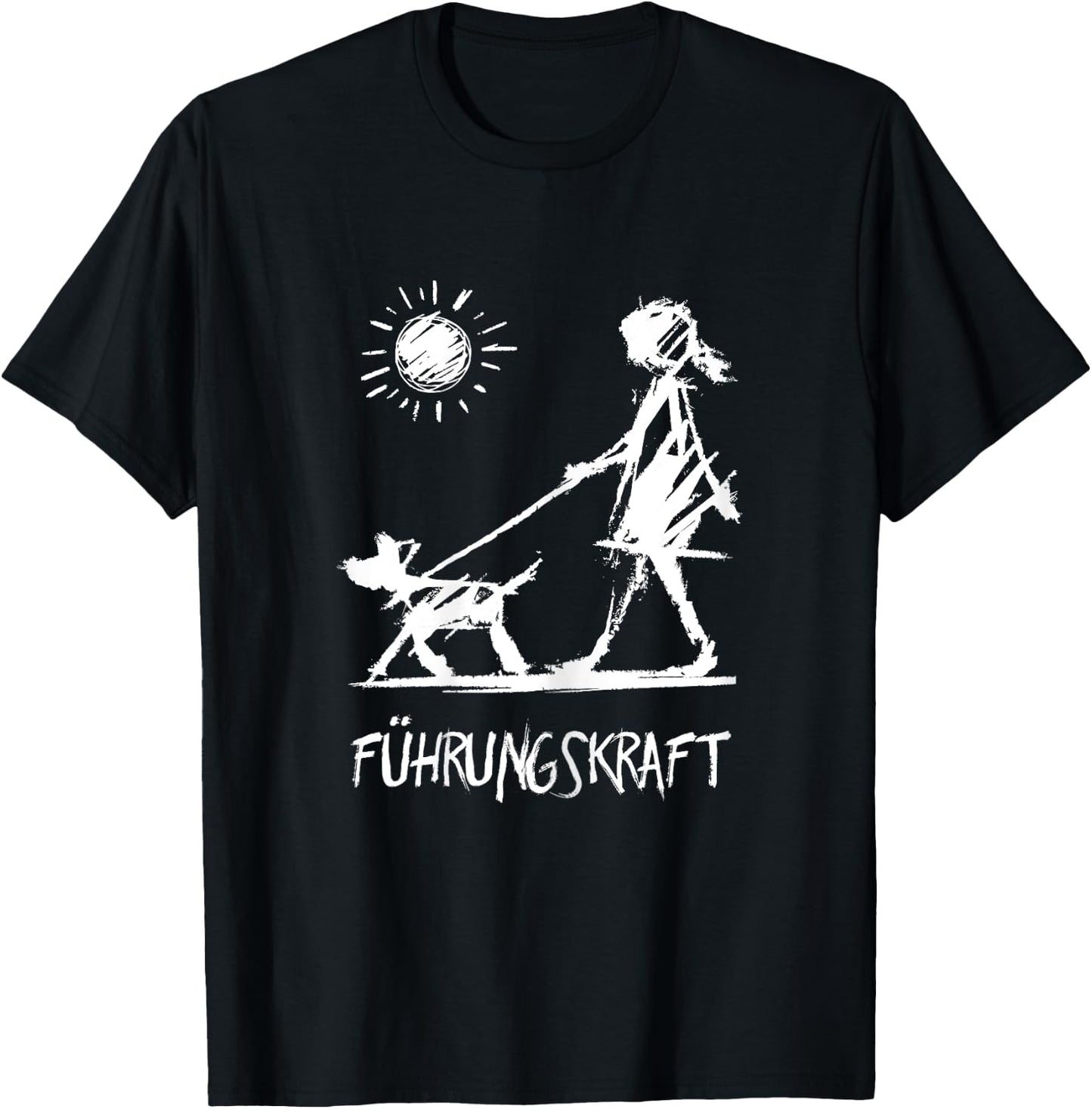 Frührungskraft Funny Dog Sayings with Print Women's , black T-Shirt - T-Shirt | Black