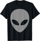 Grey Alien T Shirt Scary Grey Alien Head Shirt T-Shirt - T-Shirt | Black