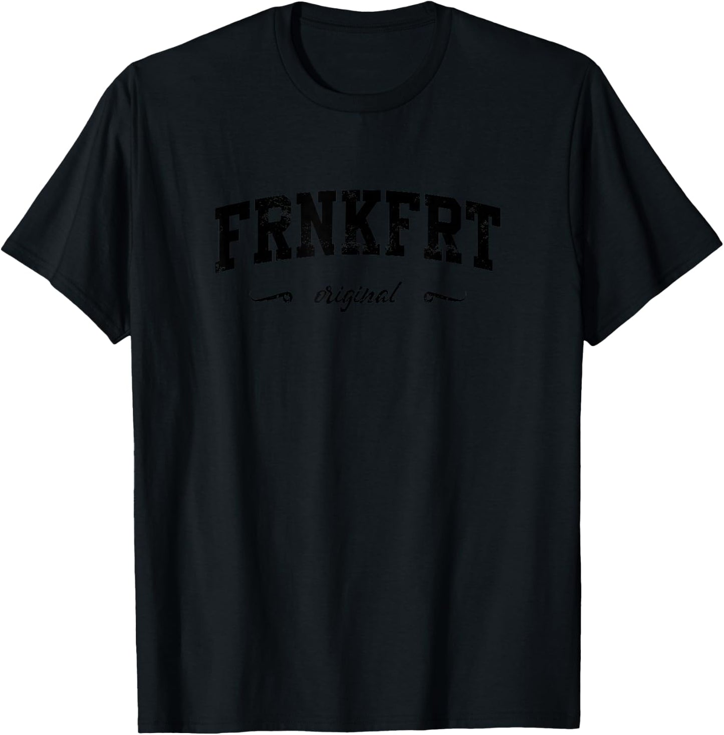 Frankfurt Main / Oder College Design T-Shirt - T-Shirt | Black
