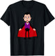 Halloween Vampire Print Graphic T Shirt Kids Boys Girls T-Shirt - T-Shirt | Black