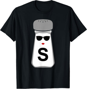 Salt and Pepper Halloween Costume , black T-Shirt - T-Shirt | Black